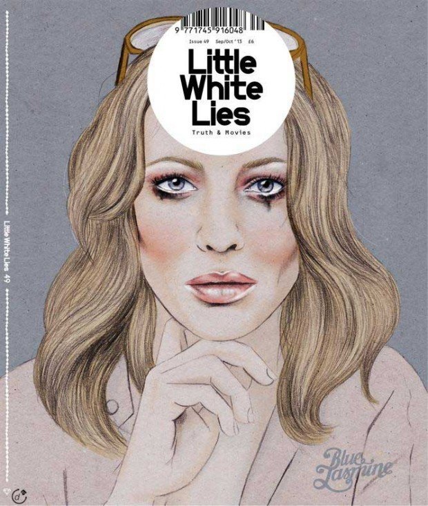 Illustration: Cate Blanchett für das Kino-Magazin »Little White Lies« ...