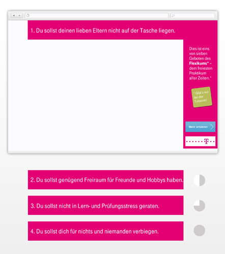 Bild Telekom Banner-Kampagne