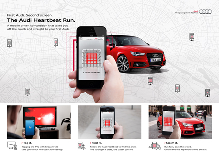Bild Audi A1 Heartbeat Run