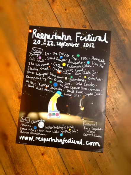 Bild Reeperbahn Festival Plakat