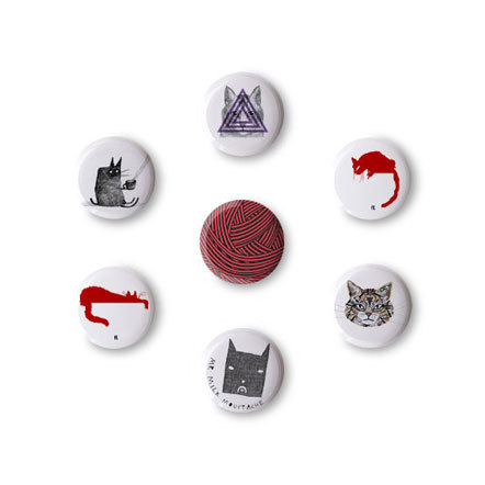 Bild Stereohype Cats Buttons