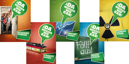Bild Wahlplakate Grüne