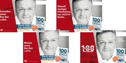 Bild Wahlplakate CDU