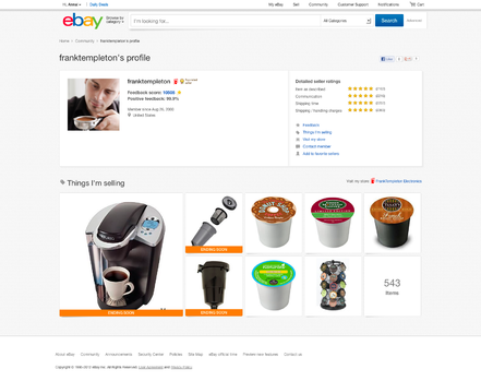 Ebay Einzelseite
