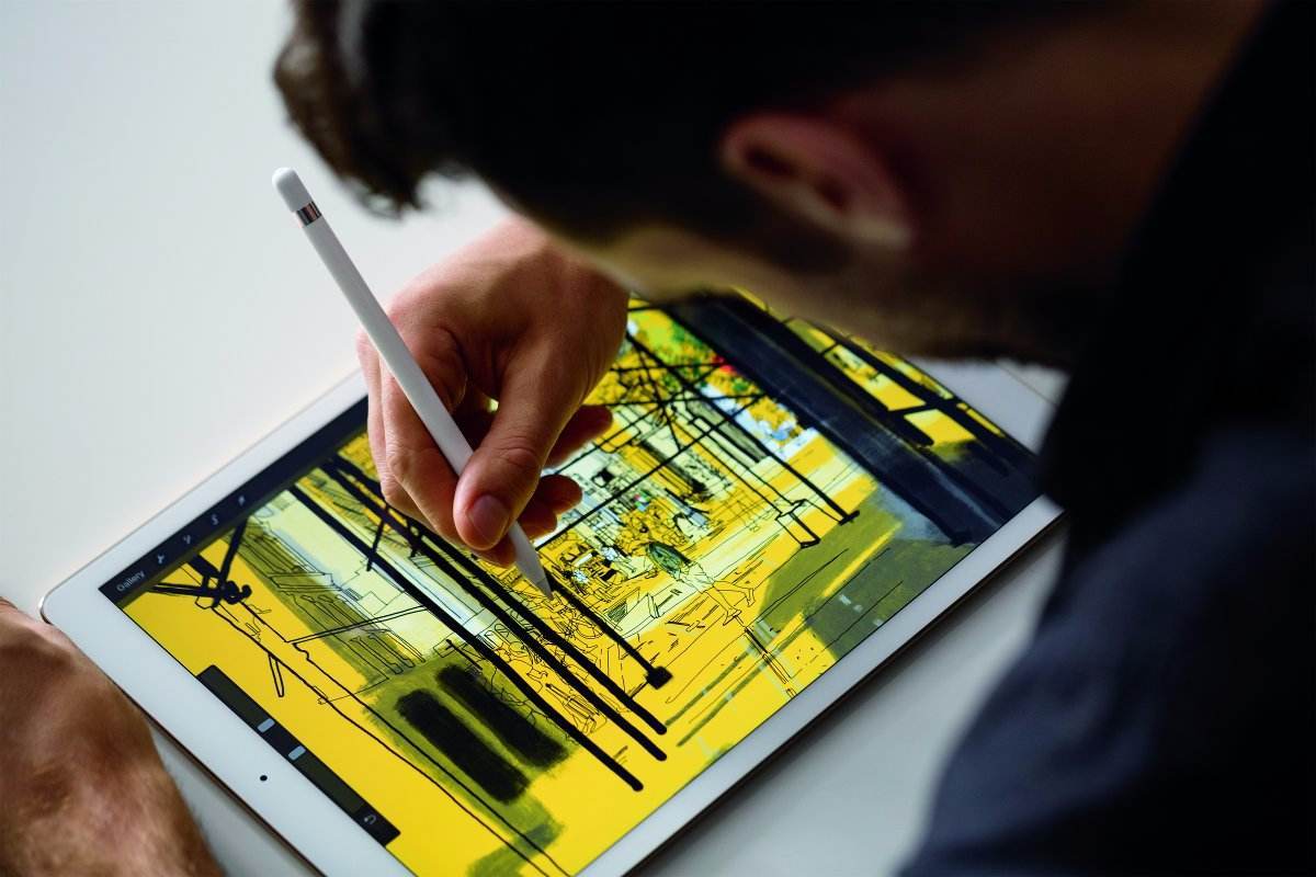 Ausprobiert Zeichnen auf dem iPad Pro mit dem Apple Pencil › PAGE online