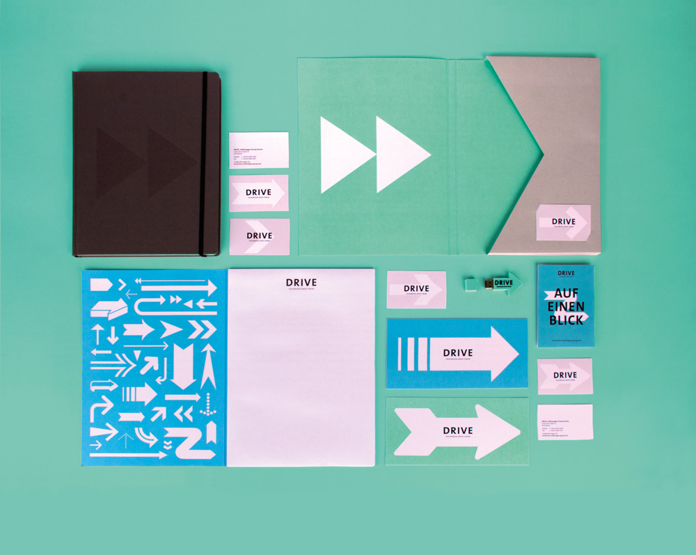 Corporate Design, Strichpunkt, DRIVE