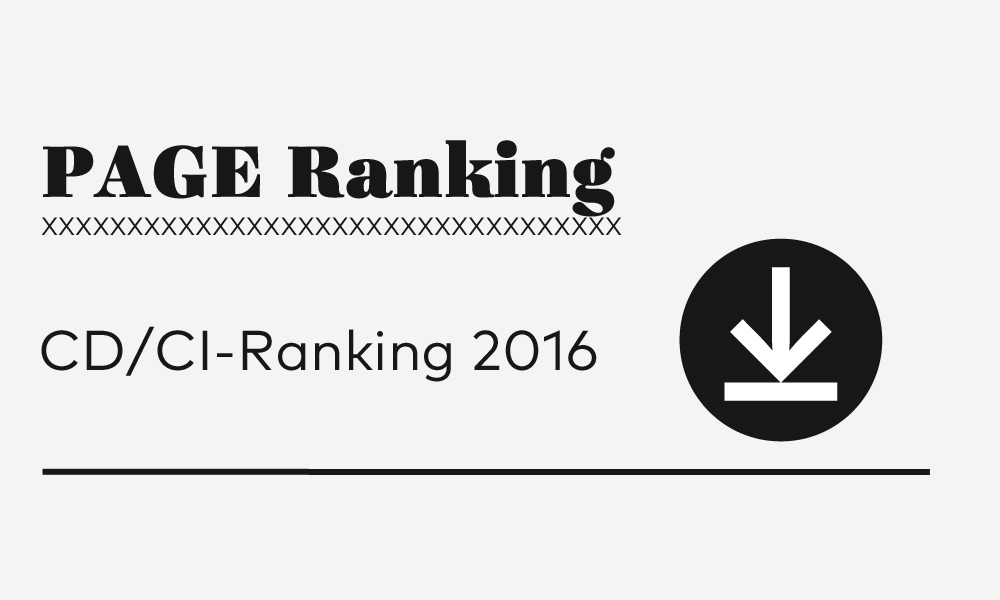 Corporate Design, Corporate Identity, Ranking, PAGE Ranking