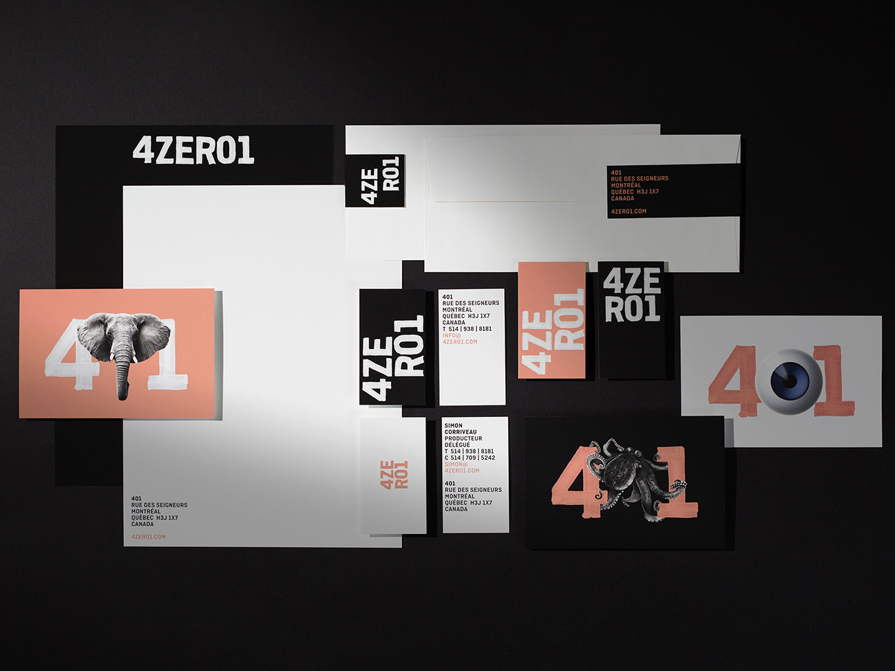 4ZERO1 - Corporate Design