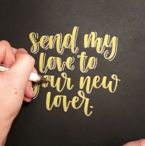 Handlettering Kalligrafie Video Instagram