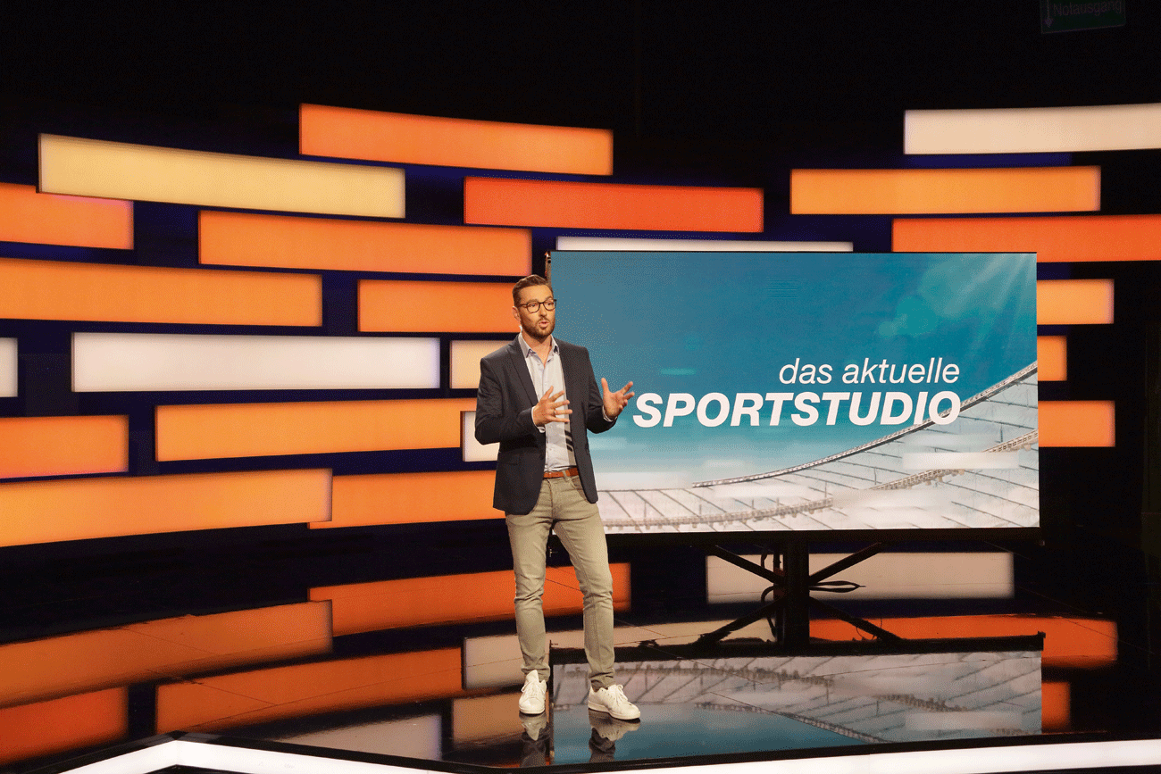 Atelier Markgraph gestaltet neues TV Set Design für ZDF-Sport