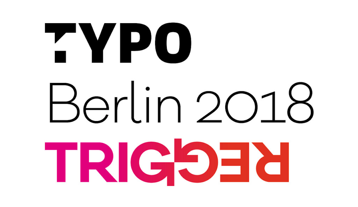 Typo Berlin 2018 Logo Programm