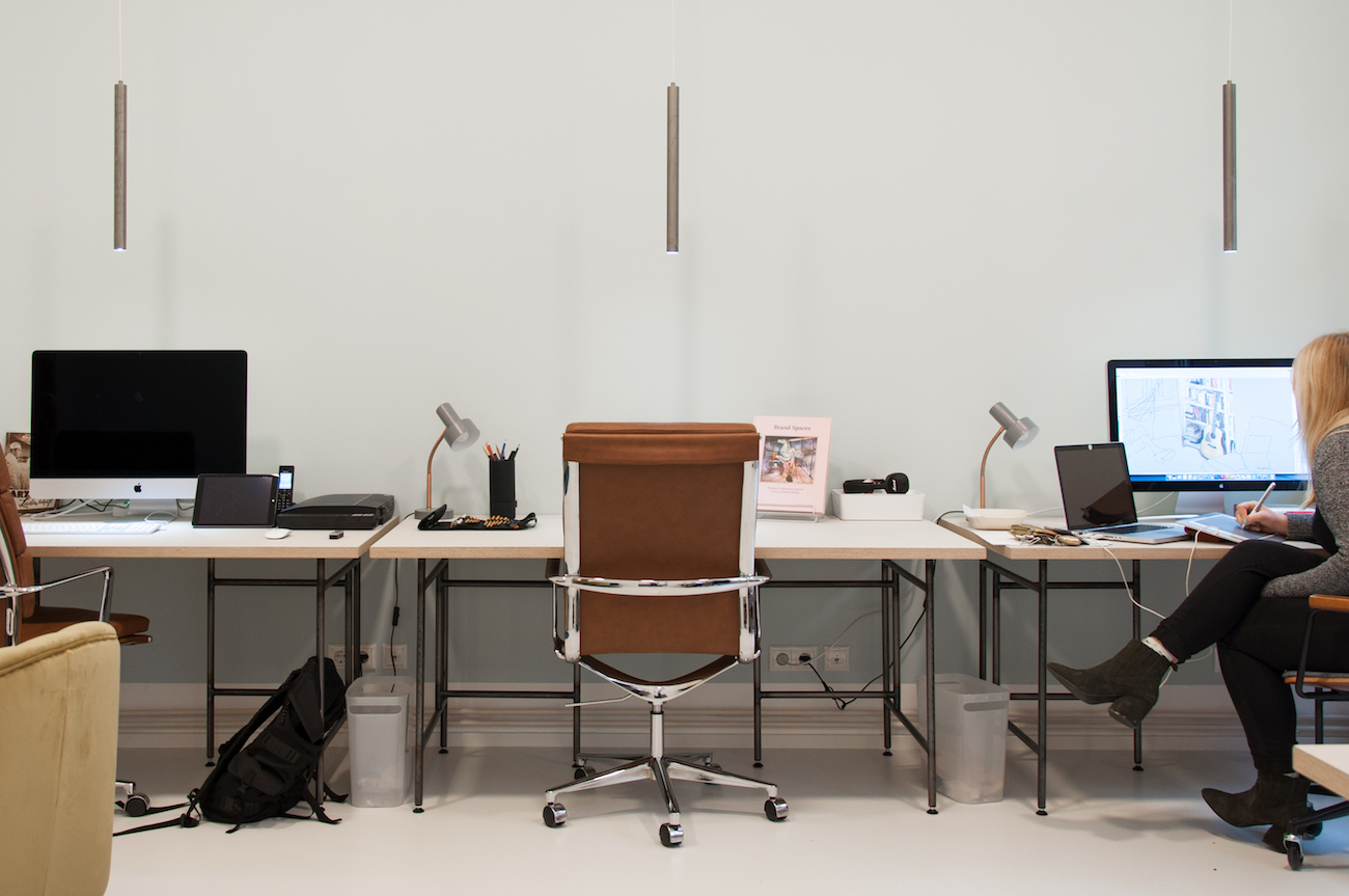 Blick ins Studio: garden olson Berlin
