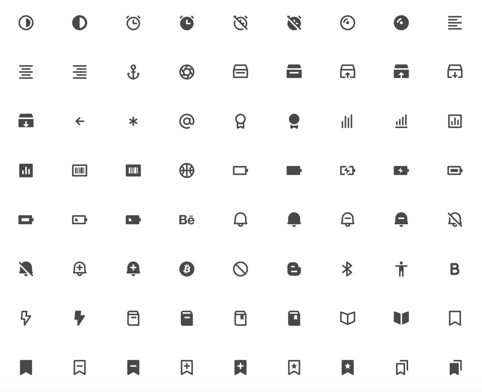 Kostenlose Icons, Icon Font, Open Source 