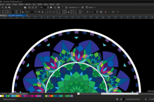 CorelDraw 2018, neuer Zeichenmodus