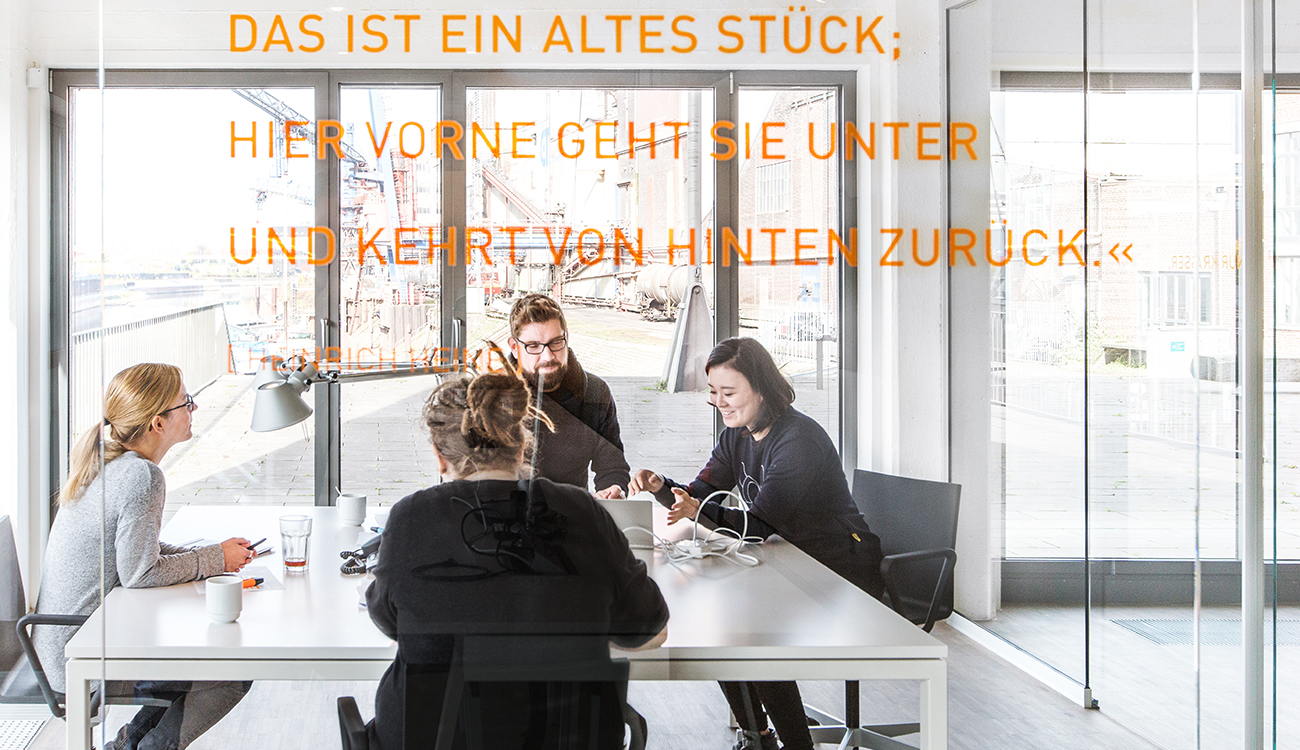 Dart Design Gruppe Blick ins Studio