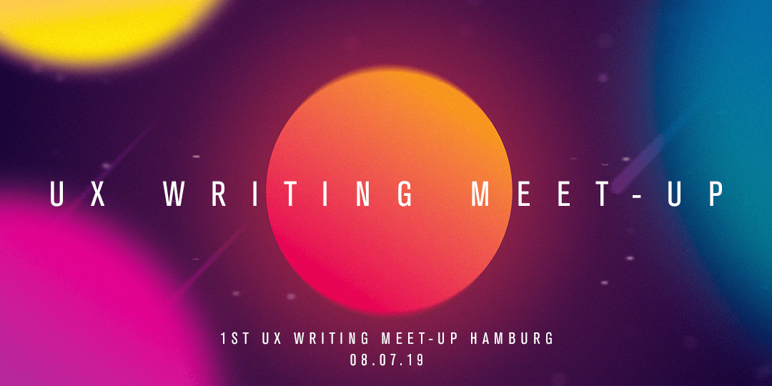 UX writing Meet-up mit Yuval Keshtcher in Hamburg