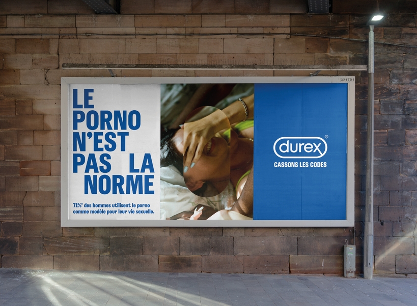 Durex Rebranding Billboard
