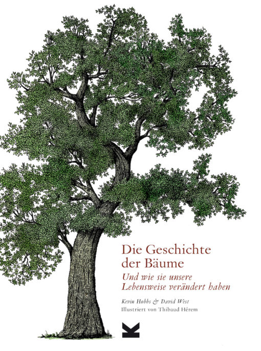 Die Geschichte der Bäume, das Cover mit Baum