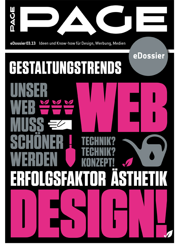 Produkt: eDossier »Webdesign-Trends«