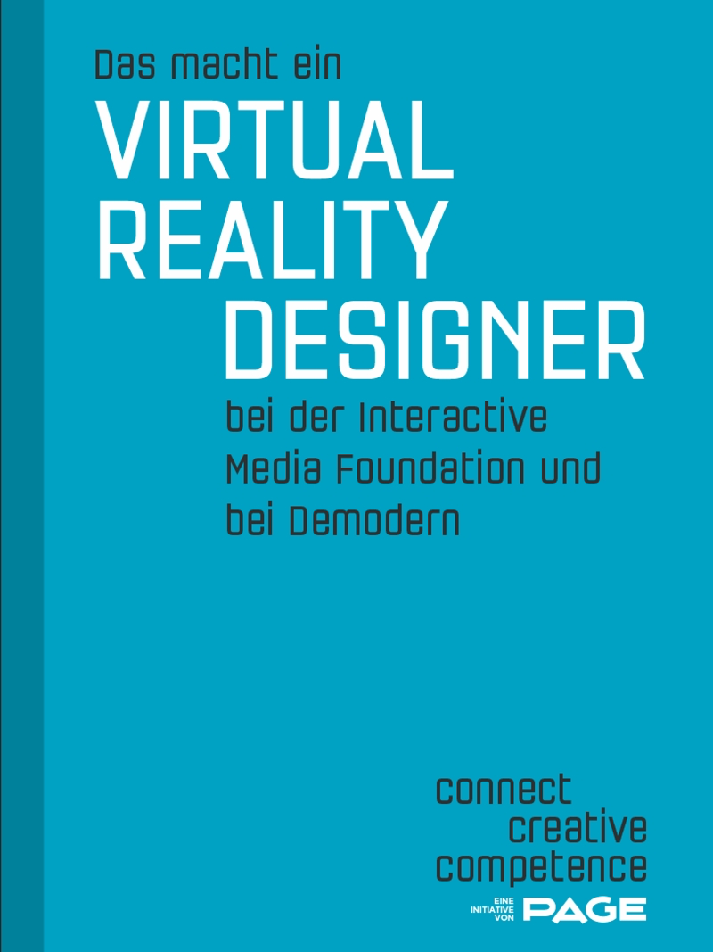 Produkt: Das macht ein Virtual Reality Designer bei der Interactive Media Foundation und bei Demodern