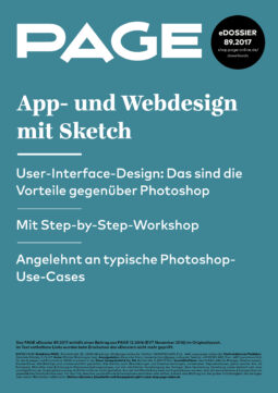 Produkt: Download PAGE - App- und Webdesign mit Sketch - kostenlos