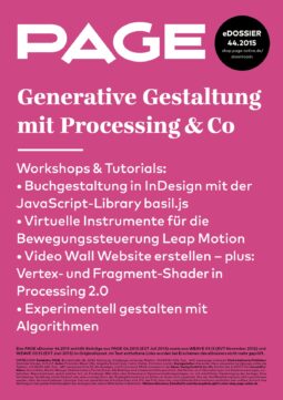 Produkt: eDossier »Generative Gestaltung mit Processing & Co«