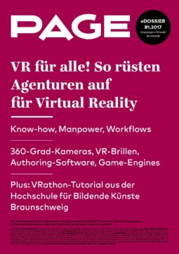 Produkt: Download PAGE - VR für alle! So rüsten Agenturen auf für Virtual Reality - kostenlos