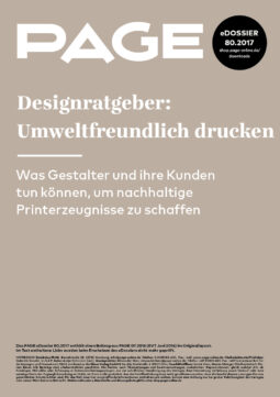 Produkt: PDF-Download: eDossier: »Designratgeber: Umweltfreundlich drucken«