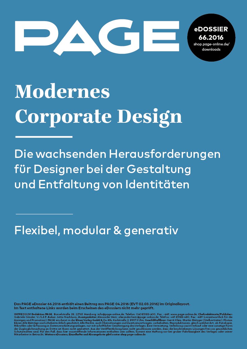 Produkt: eDossier: »Modernes Corporate Design«