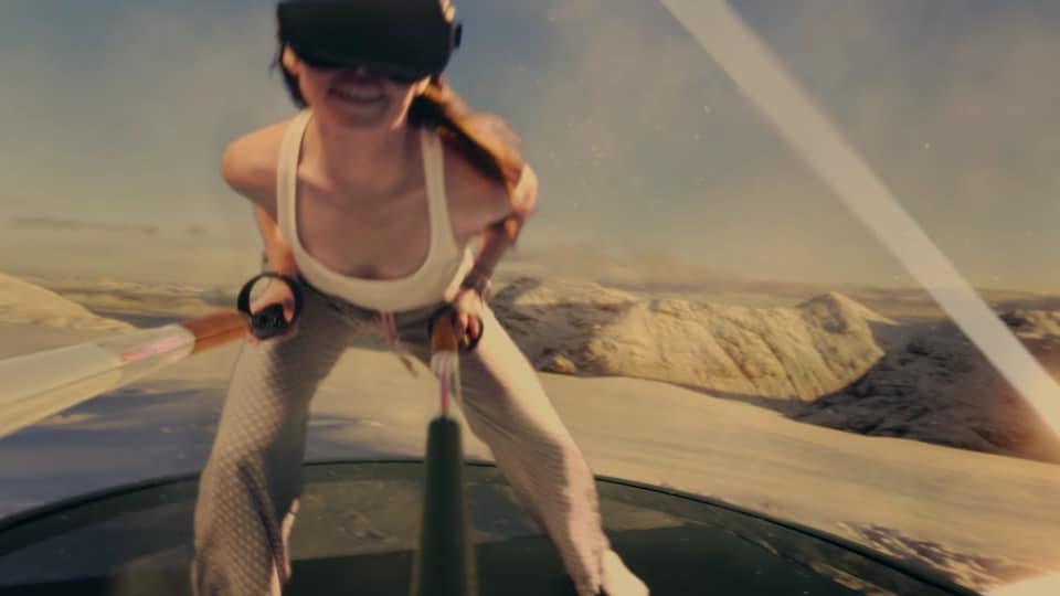Fitness App Workout in Virtual Reality Supernatural