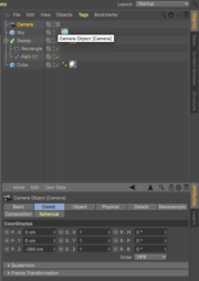 Screenshot Cinema 4D