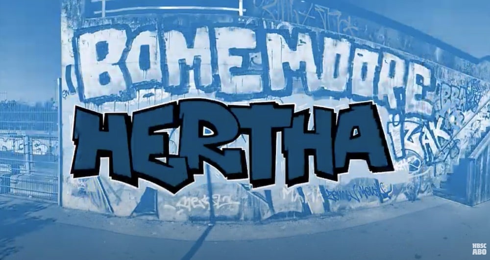 Alles Blau Wei Neue Schrift F r Hertha BSC PAGE Online Alles Blau Wei Neue Schrift F r Hertha BSC PAGE Online