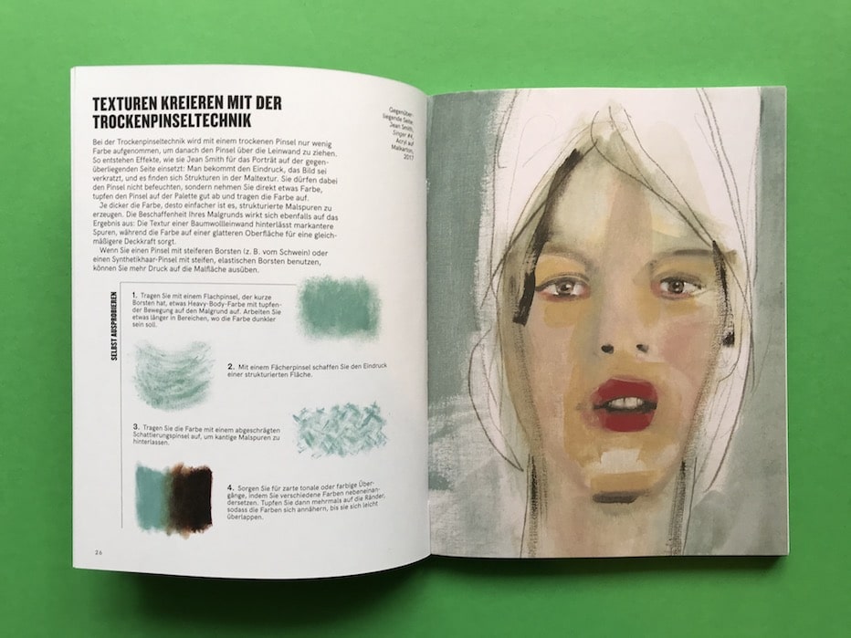 Handbuch Malen mit Acryl Texturen