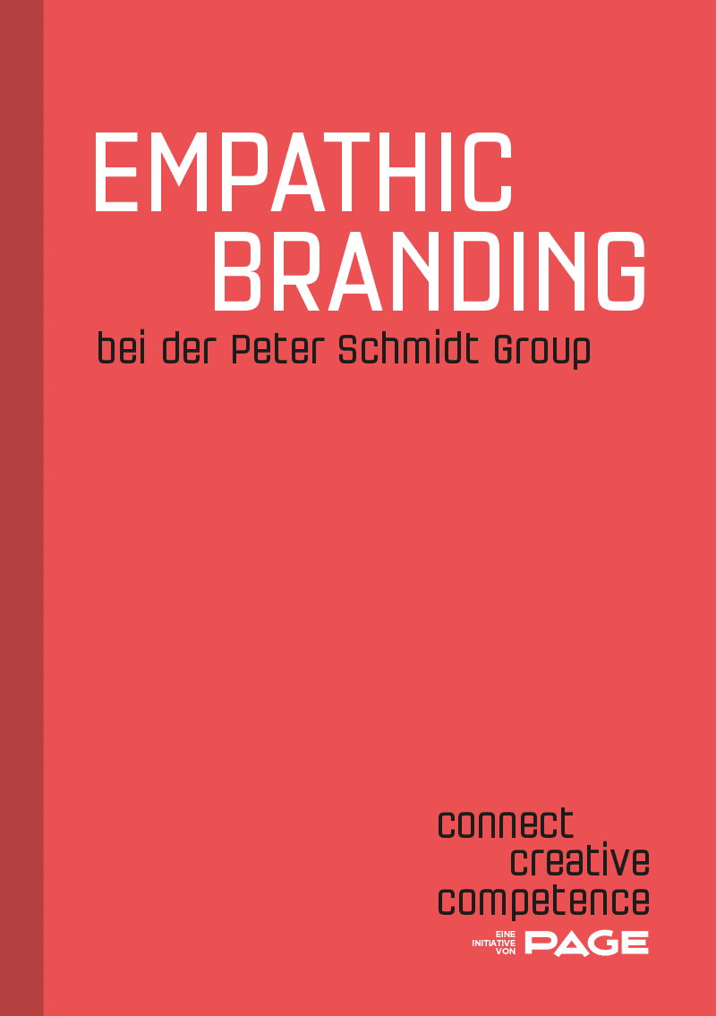 Produkt: Connect Booklet »Empathic Branding bei der Peter Schmidt Group«