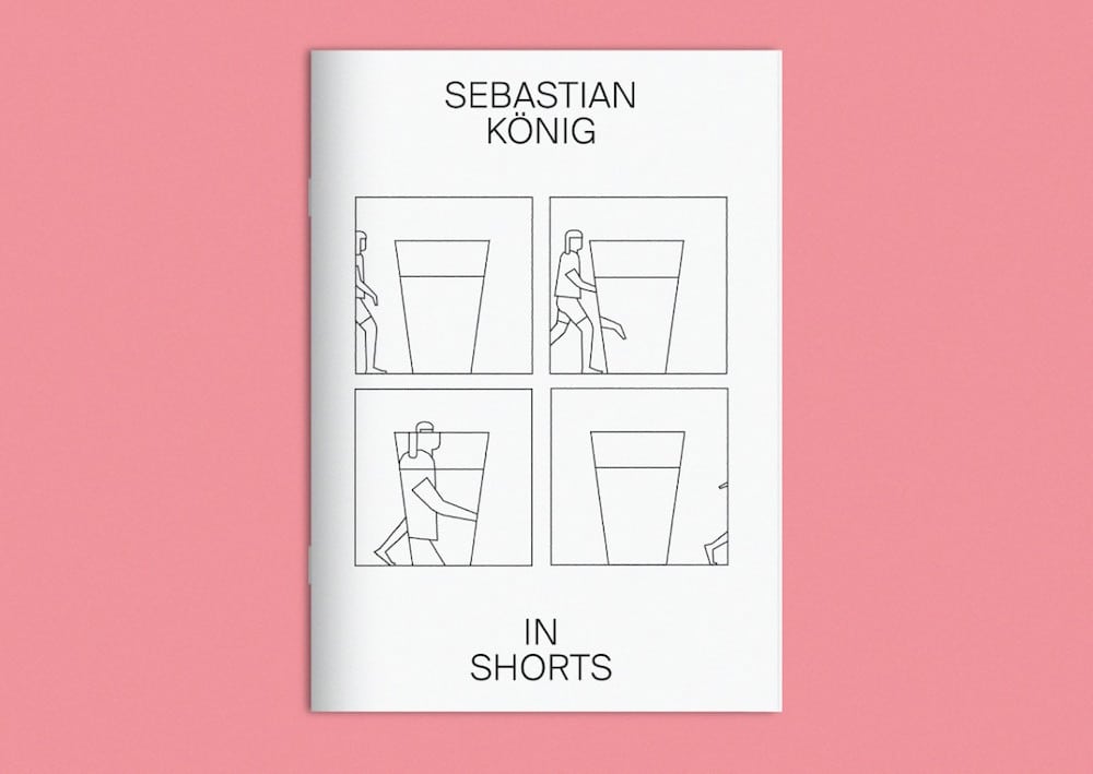 Sebastian König »In Shorts«, Cover Riso-Zine