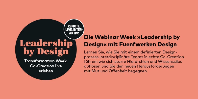 Webinar-Week zu Co-Creation