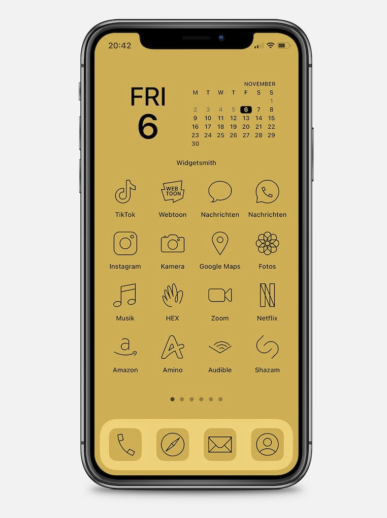 App-Icons für iPhone Homescreen