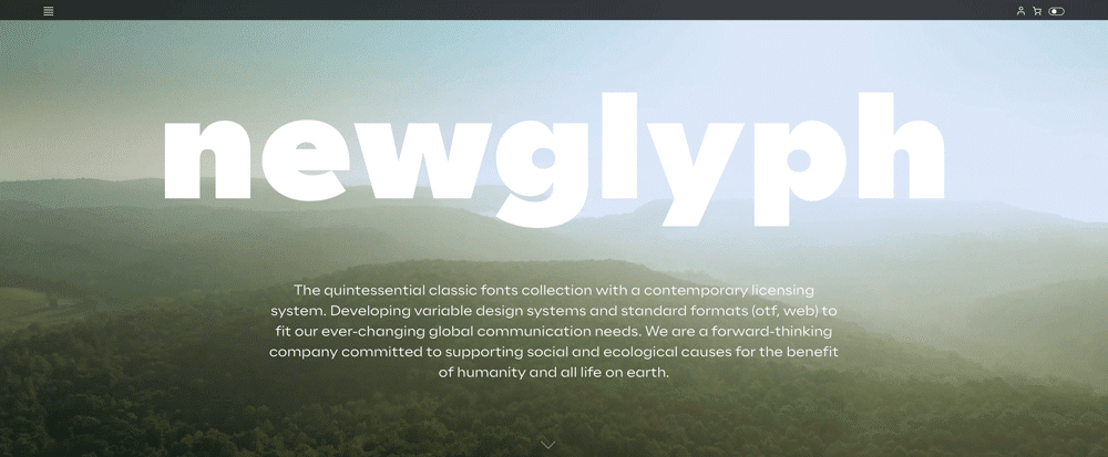 Neue Foundries New Glyph