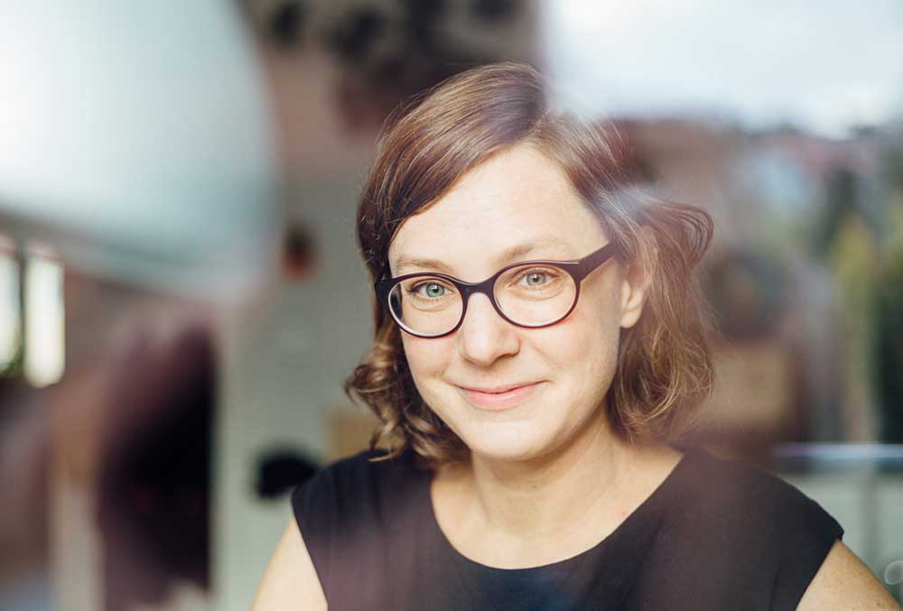 Buchdesignerin Christina Schmid, Porträt