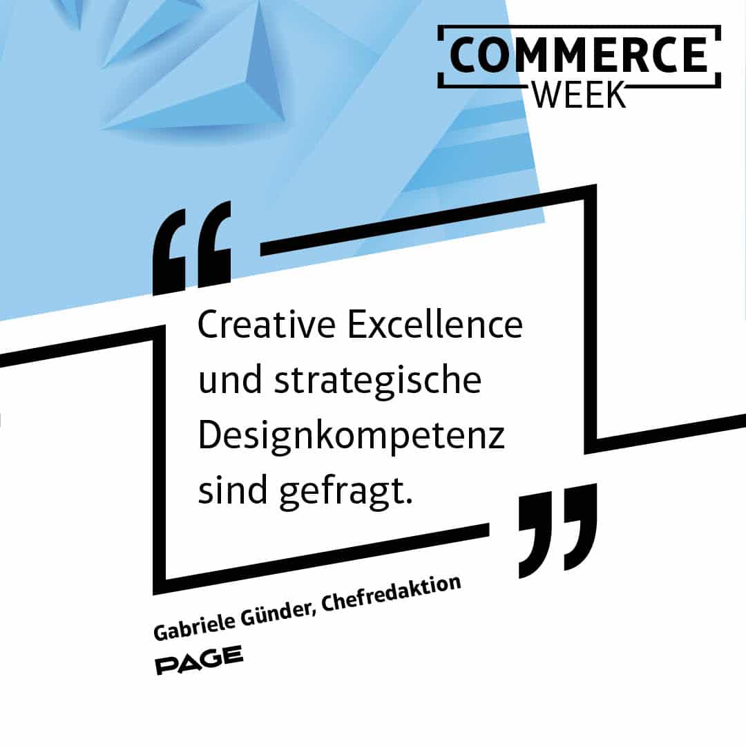 PAGE ist mit dabei! Die TopThemen der Commerce Week › PAGE online