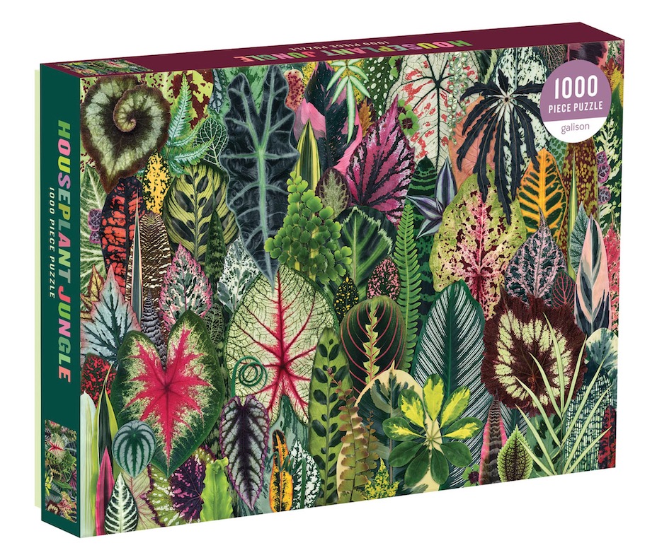 1000 Teile Puzzle »Houseplant Jungle« mit einem Motiv von Designer Troy Litten