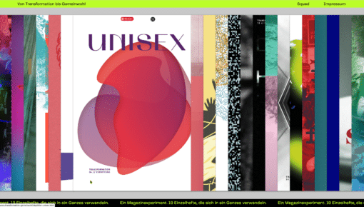 Magazin Transfpromation Unisex Cover