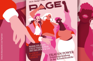 PAGE 10.2021 Cover-Illustration: Lisa Tegtmeier