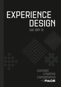Produkt: PAGE Booklet Connect Experience Design bei IBM iX