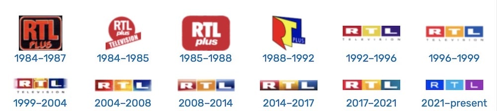 Logoentwicklung RTL