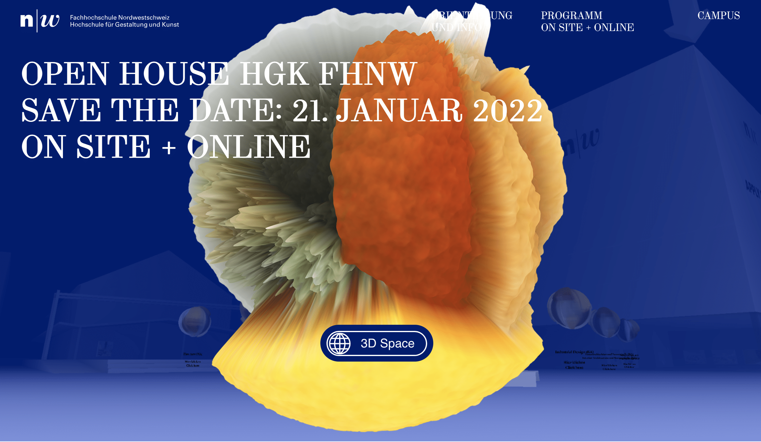 Open House 2022 an der Hochschule für Gestaltung und Kunst Nordwestschweiz 