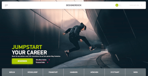 Designerdock neue Website