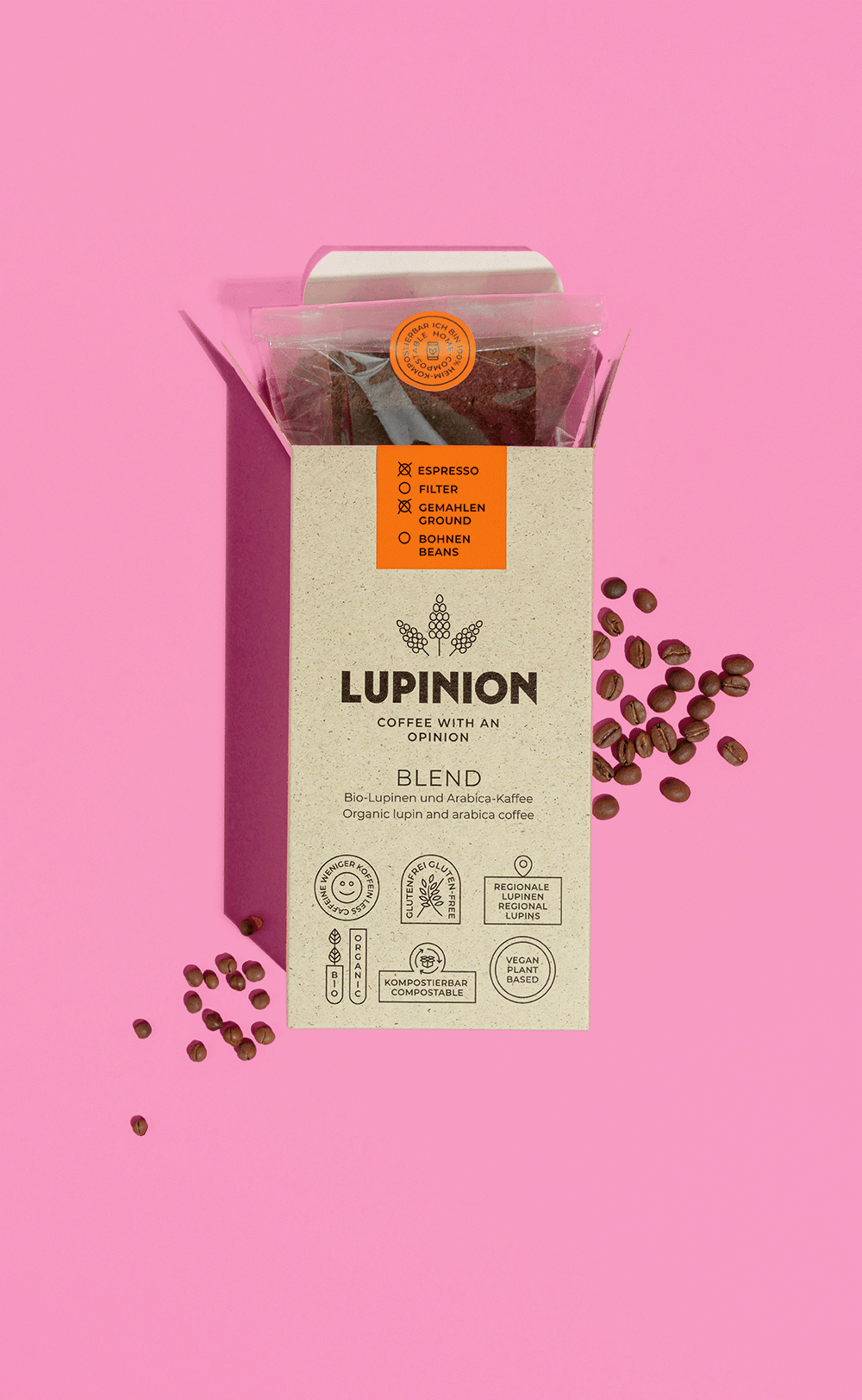  Packaging Design: LUPINION
