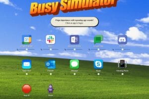 Web-App Busy Simulator