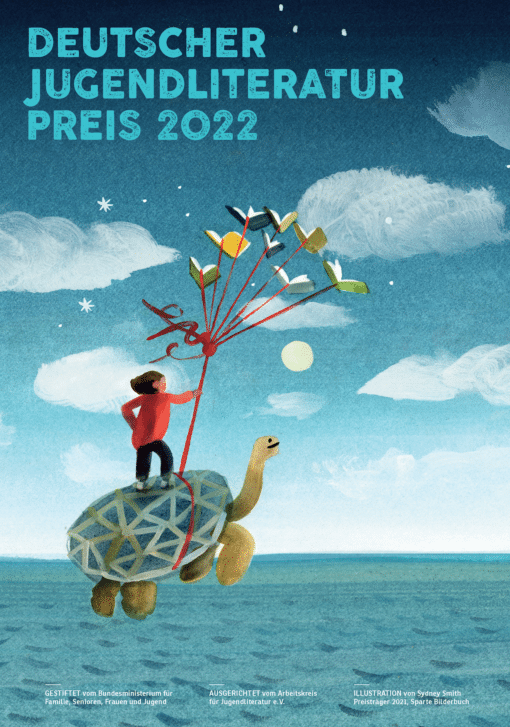 Plakat Deutscher Jugendliteraturpreis 2022